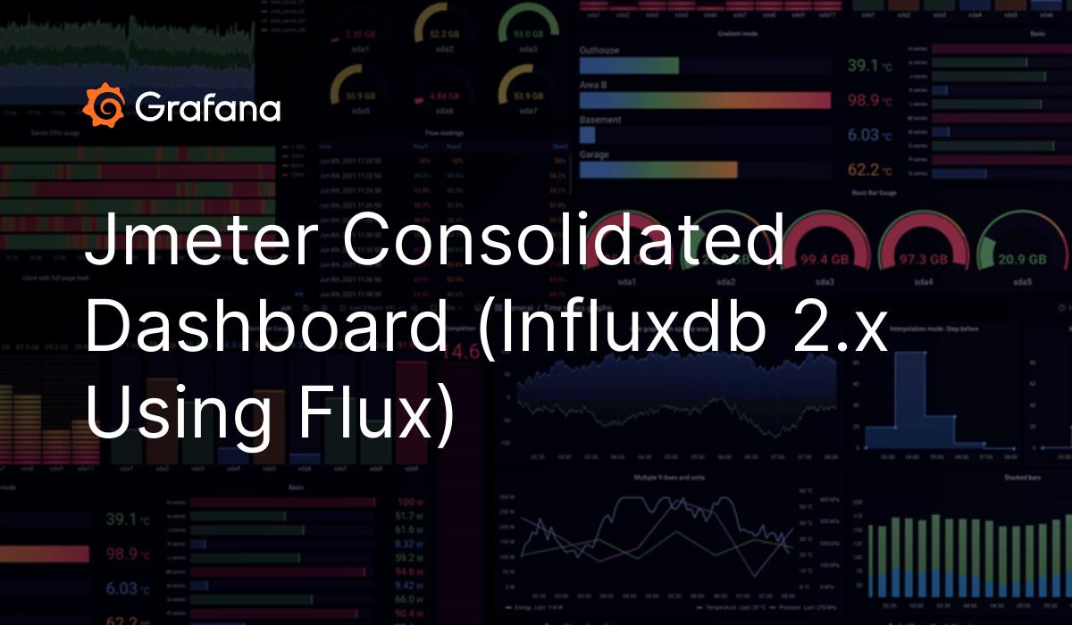 jmeter influxdb 2 grafana dashboard